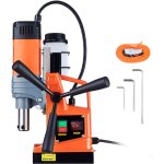 Vevor perceuse magnetique diametre 40 mm profondeur 50 mm carotteuse a diamant 1300 w 13000 n 810 tr ...