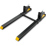 Vevor pinces sur fourches a palettes 1490x100x230 mm fourche de tracteur charge 1814 kg longueur 149 ...