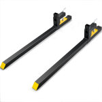 Mophorn - vevor pinces sur fourches a palettes 1490x70x230 mm fourches de tracteur de charge 907 kg longueur ...