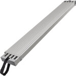 Vevor ? planche d'�chafaudage t�lescopique en aluminium 2, 44 - 3, 96 m ? largeur 317, 5 mm ? capacit� ...