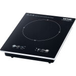 Vevor plaque a induction portable 2200 w, plaque de cuisson electrique posable avec 11 reglages de temperature ...