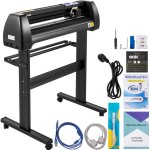 Vevor plotter de decoupe vinyle 870 mm, traceur de coupe led, positionnement manuel precis, logiciels ...