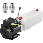 Vevor pompe hydraulique 6 l, unite de puissance hydraulique 2750 psi 2850 tr / min, groupe hydraulique ...