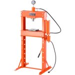 Vevor presse deatelier 30 t, presse hydraulique et pneumatique a cadre en h, avec plaque de pressage, ...