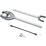 Vevor protege tableau arriere de bateau reglable 60, 96 - 91, 44 mm, avec tete lourde, resistant a la ...