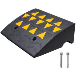 Vevor rampe de seuil hauteur 15, 2 cm rampe trottoir caoutchouc capacite charge 15 tonnes rampe acces ...