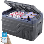 Vevor refrigerateur portable a compression 25 l, mini frigo de voiture 12 / 24 v cc et 100 - 240 v ca, ...