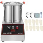 Mophorn - vevor robot culinaire 1400 w robot de cuisine capacite 15 l mixeur multifonction cuisine en ...