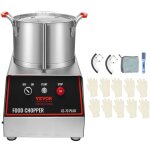 Mophorn - vevor robot culinaire 750 w robot de cuisine capacite 6, 6 l mixeur multifonction cuisine en ...