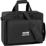 Vevor sac de transport rembourre pour table de mixage dj, tissu oxford 1200d, 490 x 220 x 390 mm, avec ...