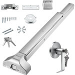 Vevor serrure anti - panique universelle pour porte de sortie 76 - 91 cm de largeur dispositif anti - ...