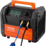 Vevor station de recuperation fluides frigorigenes 1 hp, machine de recuperation de refrigerant portable, ...