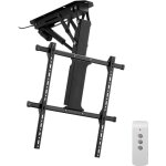 Vevor support tv plafond motorise pour ecrans 32 - 65 pouces / 81, 3 - 165 cm, fixation tv reglable electrique ...