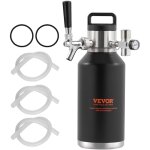 Mophorn - vevor tireuse a biere portable 1, 89 l mini growler pression reglable 030 psi mini fut a pression ...