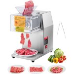 Vevor trancheuse a viande commerciale, 850 w, machine a decouper la viande, 250 kg / h, acier inoxydable, ...