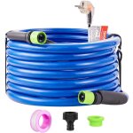 Tuyau deeau chauffant 7, 6 m pour camping - car, tuyau deeau potable antigel jusqua - 42, 7 ?, autoregulation ...