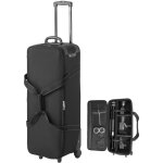 Vevor valise a roulettes pour equipement de studio, 91x30x35, 5 cm, sac transport pour appareil photo, ...