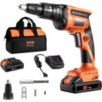 Mophorn - vevor visseuse a placo 20 v maximum, kit de visseuse sans fil pour plaque de platre, 4200 tr ...