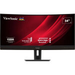 Vg3456c moniteur pc 86, 4 cm (34') 3440 x 1440 pixels ultrawide quad hd led noir - viewsonic