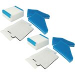 Lot de 10 filtres compatible avec thomas cycloon hybrid family & pets, cycloon hybrid led parquet, , ...