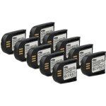 Vhbw 10x batterie compatible avec microsoft lync 2010 casque audio, �couteurs sans fil (140mah, 3, 7v, ...