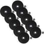 Vhbw 10x filtres � charbon actif compatible avec bosch dul63cc50t, dul63cc20b / 01, dul63cc40, dul63cc50, ...