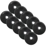 Vhbw 10x filtres � charbon actif compatible avec lenoxx quarz 80 cm, quarz 60 cm hotte aspirante