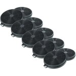 Vhbw 10x filtres � charbon actif compatible avec viva vva92e160, vva62e150, vva92e150, vva92e120, vvz ...
