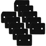 10x filtre mousse s�che linge compatible avec miele tkb400 - 50, tkb350wp, tkb340wp, tkb300 - 50, tkb155wp ...