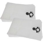 10x sacs compatible avec nilfisk attix 44 - 2m ic, 44 - 2l ic mobile aspirateur - microfibres non tiss�es, ...