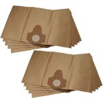 10x sacs compatible avec parkside pnts 1400 b1 ian 74286, pnts 1400 c1 ian 89964 aspirateur - 38, 5cm ...