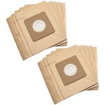 10x sacs compatible avec rowenta ro 1855, ro185501 / 4q0, ro18454a / 4q0 aspirateur - papier, 17, 7cm ...