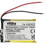 Vhbw - 1x batterie compatible avec apple ipod shuffle mb684ll / aipod, mb686ll / aipod lecteur de musique ...