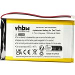 1x batterie compatible avec creative zen touch labs jukebox 40gb lecteur de musique mp3 (1700mah, 3, ... 1x batterie compatible avec creative zen touch labs jukebox 40gb lecteur de musique mp3 (1700mah, 3, ...