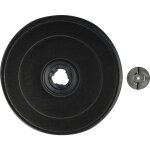 1x filtre � charbon actif compatible avec smeg ksec61ebe, ksec61nee, 881265, ksec66xe, ksec6b, ksec61xe, ...