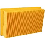 1x filtre pliss plat compatible avec krcher nt 361 eco / te / m, nt 35 / 1 tact / te / m aspirateur ...