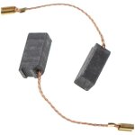 Vhbw - 2x balais de charbon 16, 2 x 8 x 6, 2 mm compatible avec metabo 1115, 8125, 11050, 11025, 10125, ...