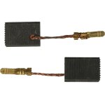 Vhbw 2x balais de charbon 16 x 11 x 5 mm compatible avec metabo wev 10 - 125 quick, w 9 - 125 quick, ...