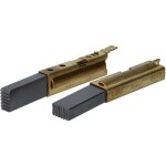 Vhbw - 2x balais charbon 32 x 10, 95 x 6, 1 mm compatible avec nilfisk / alto sq 850 - 11 aspirateur ...