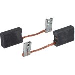 Vhbw - 2x balais charbon 6, 3 x 16 x 22 mm remplace black & decker 907614 pour meuleuse d'angle