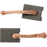 Vhbw - 2x balais de charbon 6 x 13 x 10 mm compatible avec suzuki lt - a 500 f vinson 4wd, lt - a 700 ...