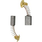Vhbw 2x balais charbon 7 x 11 x 17 mm compatible avec hitachi psm7, tr12, sah180, sb110, psm7a scooter ...