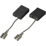 Vhbw - 2x balais de charbon compatible avec bosch gws 24 - 180 s, gws 24 - 180 lvi, gws 24 - 180 js, ...
