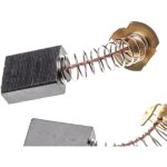 Vhbw 2x balais de charbon pour moteur 6, 5 x 13, 5 x 17mm compatible avec makita ls1040, ls1040f, ls1214 ...