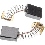 Vhbw - 2x balais de charbon pour moteur 6, 5 x 13, 5 x 17mm remplacement pour makita cb - 153, cb - 155, ...