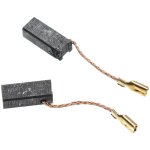 Vhbw - 2x balais de charbon pour moteur �lectrique 15, 3 x 5 x 6, 3mm compatible avec metabo b480s, b481s, ...