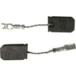 Vhbw - 2x balais de charbon pour moteur compatible avec metabo we 14 - 125 plus, we 14 - 125 quick, we ...