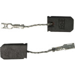Vhbw - 2x balais de charbon pour moteur compatible avec metabo we 9 - 125 quick, we 9 - 125 sp, wep 14 ...