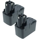 Vhbw - 2x batteries compatible avec bosch gsr 12ves - 2, gsr 12ves - 3, gsr 12vet, gsr 12vpe - 2 outil ...
