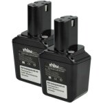 Vhbw - 2x batterie compatible avec bosch gsr 9, 6 v, gsc 9, 6 v, gss 9, 6 ves, gsr 9, 6 vet, gsr 9, 6 ...